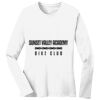 1-DAY RUSH NO MINIMUM Ladies Long Sleeve Crew Neck T-Shirt Thumbnail