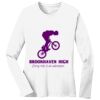 1-DAY RUSH NO MINIMUM Ladies Long Sleeve Crew Neck T-Shirt Thumbnail