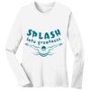 1-DAY RUSH NO MINIMUM Ladies Long Sleeve Crew Neck T-Shirt Thumbnail