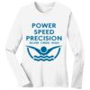 1-DAY RUSH NO MINIMUM Ladies Long Sleeve Crew Neck T-Shirt Thumbnail