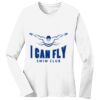 1-DAY RUSH NO MINIMUM Ladies Long Sleeve Crew Neck T-Shirt Thumbnail