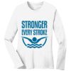 1-DAY RUSH NO MINIMUM Ladies Long Sleeve Crew Neck T-Shirt Thumbnail
