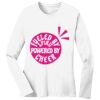 1-DAY RUSH NO MINIMUM Ladies Long Sleeve Crew Neck T-Shirt Thumbnail