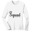 1-DAY RUSH NO MINIMUM Ladies Long Sleeve Crew Neck T-Shirt Thumbnail
