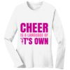 1-DAY RUSH NO MINIMUM Ladies Long Sleeve Crew Neck T-Shirt Thumbnail
