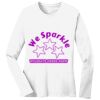 1-DAY RUSH NO MINIMUM Ladies Long Sleeve Crew Neck T-Shirt Thumbnail
