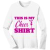 1-DAY RUSH NO MINIMUM Ladies Long Sleeve Crew Neck T-Shirt Thumbnail