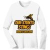 1-DAY RUSH NO MINIMUM Ladies Long Sleeve Crew Neck T-Shirt Thumbnail