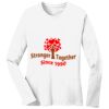 1-DAY RUSH NO MINIMUM Ladies Long Sleeve Crew Neck T-Shirt Thumbnail