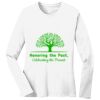 1-DAY RUSH NO MINIMUM Ladies Long Sleeve Crew Neck T-Shirt Thumbnail