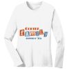 1-DAY RUSH NO MINIMUM Ladies Long Sleeve Crew Neck T-Shirt Thumbnail