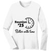 1-DAY RUSH NO MINIMUM Ladies Long Sleeve Crew Neck T-Shirt Thumbnail