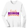 1-DAY RUSH NO MINIMUM Ladies Long Sleeve Crew Neck T-Shirt Thumbnail