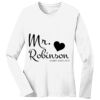 1-DAY RUSH NO MINIMUM Ladies Long Sleeve Crew Neck T-Shirt Thumbnail