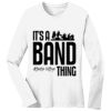 1-DAY RUSH NO MINIMUM Ladies Long Sleeve Crew Neck T-Shirt Thumbnail