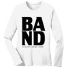 1-DAY RUSH NO MINIMUM Ladies Long Sleeve Crew Neck T-Shirt Thumbnail