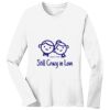 1-DAY RUSH NO MINIMUM Ladies Long Sleeve Crew Neck T-Shirt Thumbnail