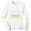 1-DAY RUSH NO MINIMUM Ladies Long Sleeve Crew Neck T-Shirt Thumbnail