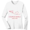 1-DAY RUSH NO MINIMUM Ladies Long Sleeve Crew Neck T-Shirt Thumbnail