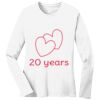 1-DAY RUSH NO MINIMUM Ladies Long Sleeve Crew Neck T-Shirt Thumbnail