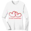 1-DAY RUSH NO MINIMUM Ladies Long Sleeve Crew Neck T-Shirt Thumbnail