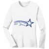 1-DAY RUSH NO MINIMUM Ladies Long Sleeve Crew Neck T-Shirt Thumbnail