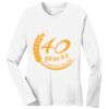 1-DAY RUSH NO MINIMUM Ladies Long Sleeve Crew Neck T-Shirt Thumbnail