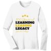 1-DAY RUSH NO MINIMUM Ladies Long Sleeve Crew Neck T-Shirt Thumbnail