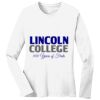 1-DAY RUSH NO MINIMUM Ladies Long Sleeve Crew Neck T-Shirt Thumbnail