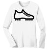 1-DAY RUSH NO MINIMUM Ladies Long Sleeve Crew Neck T-Shirt Thumbnail