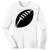1-DAY RUSH NO MINIMUM Ladies Long Sleeve Crew Neck T-Shirt Thumbnail