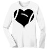 1-DAY RUSH NO MINIMUM Ladies Long Sleeve Crew Neck T-Shirt Thumbnail