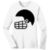 1-DAY RUSH NO MINIMUM Ladies Long Sleeve Crew Neck T-Shirt Thumbnail