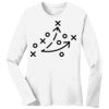 1-DAY RUSH NO MINIMUM Ladies Long Sleeve Crew Neck T-Shirt Thumbnail