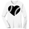 1-DAY RUSH NO MINIMUM Ladies Long Sleeve Crew Neck T-Shirt Thumbnail