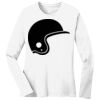 1-DAY RUSH NO MINIMUM Ladies Long Sleeve Crew Neck T-Shirt Thumbnail