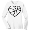 1-DAY RUSH NO MINIMUM Ladies Long Sleeve Crew Neck T-Shirt Thumbnail