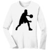 1-DAY RUSH NO MINIMUM Ladies Long Sleeve Crew Neck T-Shirt Thumbnail