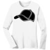 1-DAY RUSH NO MINIMUM Ladies Long Sleeve Crew Neck T-Shirt Thumbnail