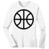 1-DAY RUSH NO MINIMUM Ladies Long Sleeve Crew Neck T-Shirt Thumbnail