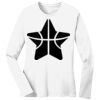 1-DAY RUSH NO MINIMUM Ladies Long Sleeve Crew Neck T-Shirt Thumbnail