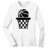 1-DAY RUSH NO MINIMUM Ladies Long Sleeve Crew Neck T-Shirt Thumbnail