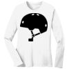 1-DAY RUSH NO MINIMUM Ladies Long Sleeve Crew Neck T-Shirt Thumbnail