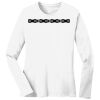 1-DAY RUSH NO MINIMUM Ladies Long Sleeve Crew Neck T-Shirt Thumbnail
