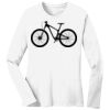 1-DAY RUSH NO MINIMUM Ladies Long Sleeve Crew Neck T-Shirt Thumbnail