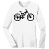 1-DAY RUSH NO MINIMUM Ladies Long Sleeve Crew Neck T-Shirt Thumbnail