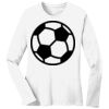 1-DAY RUSH NO MINIMUM Ladies Long Sleeve Crew Neck T-Shirt Thumbnail