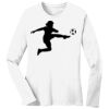 1-DAY RUSH NO MINIMUM Ladies Long Sleeve Crew Neck T-Shirt Thumbnail