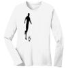1-DAY RUSH NO MINIMUM Ladies Long Sleeve Crew Neck T-Shirt Thumbnail