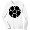 1-DAY RUSH NO MINIMUM Ladies Long Sleeve Crew Neck T-Shirt Thumbnail